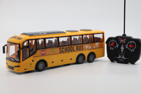 Remote Control Yellow School Bus