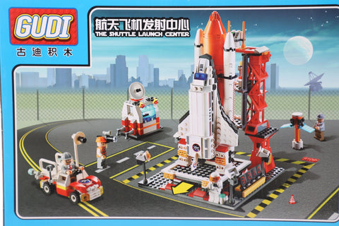 Lego Type Shuttle Launch Center