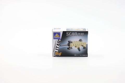 Lego Style Military SCAR Gun