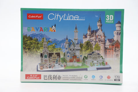 3D Puzzle Bavaria City