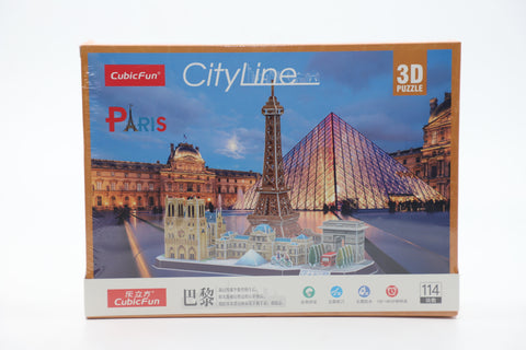 3D Puzzle of Paris