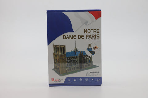 3D Puzzle of Notre Dame De Paris