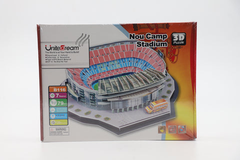 3D Puzzle of Nou Camp Stadium