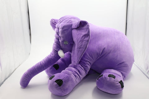 Big Fluffy Stuffed Elephant Doll